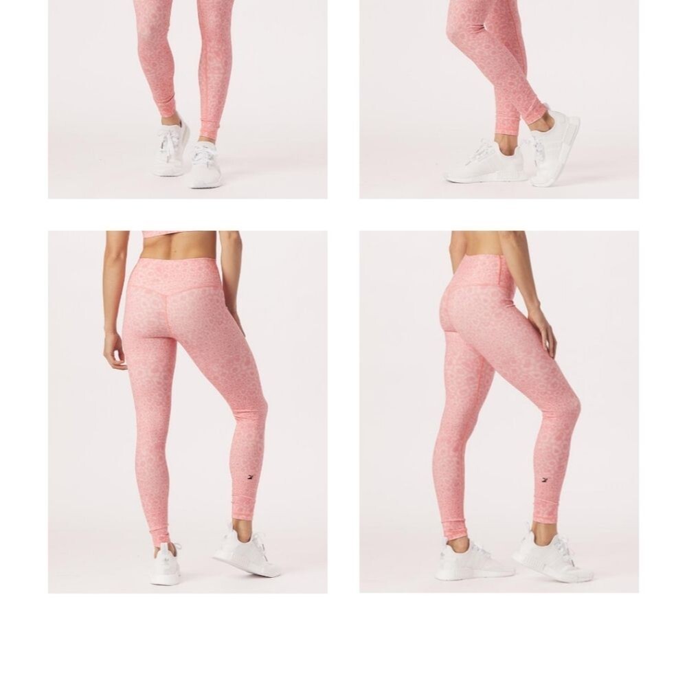 BNWT Glyder Sultry Legging in Sherbert Leopard Print Large - Picture 9 of 10